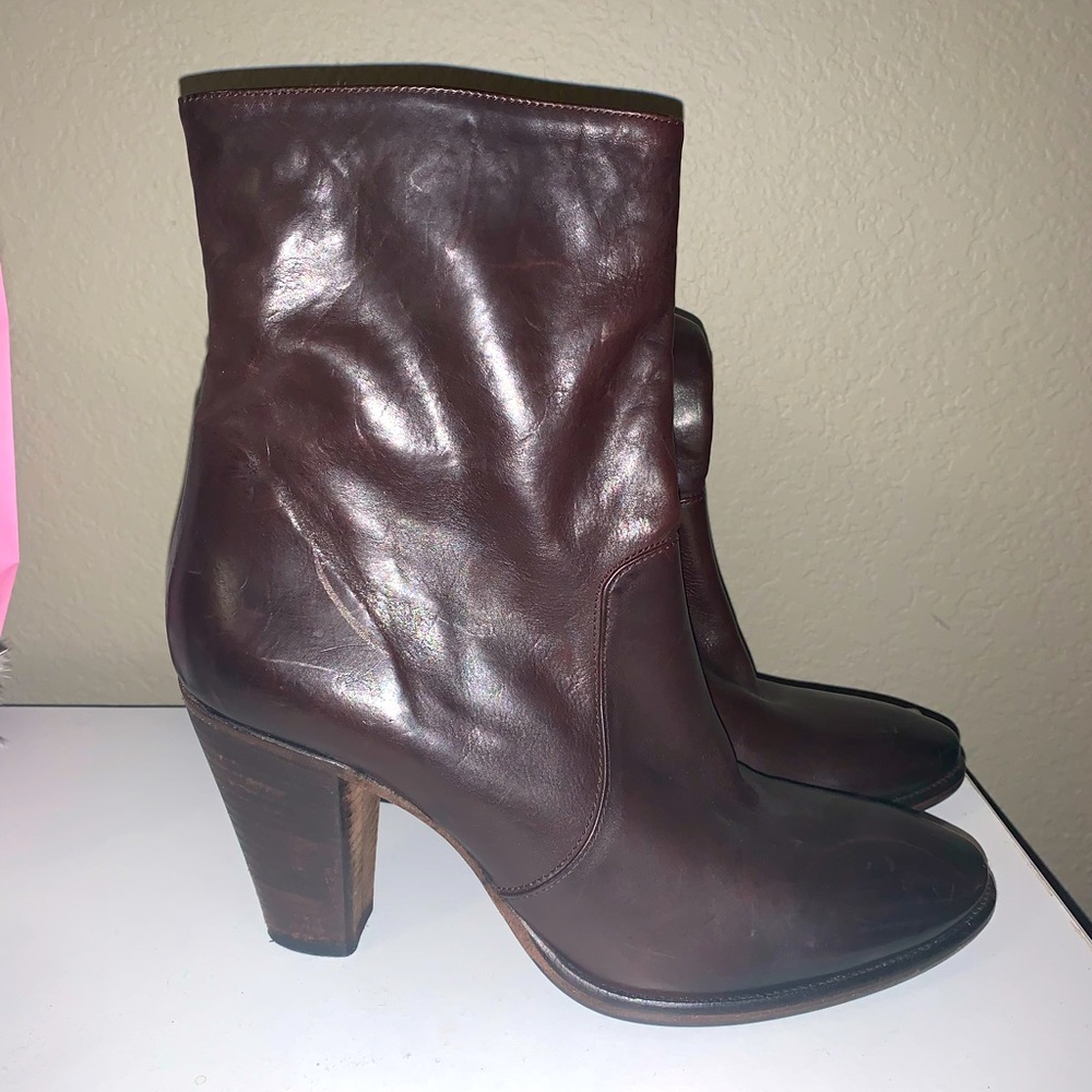 Alberto Fermani 50th Anniversary Leather Ankle Boots